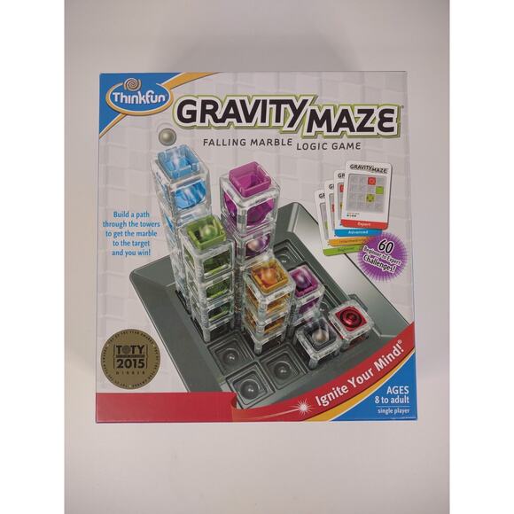Thinkfun Gravity Maze Marble Run Game STEM Brain Game Award TOTY 2015 * - Picture 3 of 8